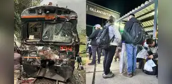 Turistas extranjeros reclaman que quedaron varados por horas tras choque de trenes en Cusco: ''No nos dieron agua ni alimento''