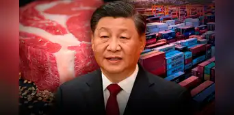 China desafía a 3 países de Sudamérica con aranceles del 55% para la exportación de carne vacuna