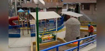 San Martín de Porres retoma obra abandonada y avanza con primer parque en la historia del cerro La Milla: juegos, iluminación y áreas verdes