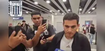 Jairo Vélez se olvida de Universitario al llegar a Lima para arrancar la pretemporada: "Mi cabeza está en Alianza" Jairo Vélez se olvida de Universitario al llegar a Lima para arrancar la pretemporada: "Mi cabeza está en Alianza"