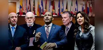 Injerencia selectiva: congresistas que repudiaron a la Corte IDH hoy ovaciona a Trump en Venezuela Injerencia selectiva: congresistas que repudiaron a la Corte IDH hoy ovaciona a Trump en Venezuela