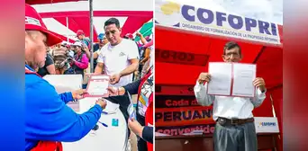 Cofopri entrega títulos de propiedad a más de 43 mil familias en Lima, Callao y otras 9 regiones del país: ¿cómo consultar el estado de mi predio? Cofopri entrega títulos de propiedad a más de 43 mil familias en Lima, Callao y otras 9 regiones del país: ¿cómo consultar el estado de mi predio?