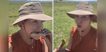 Maritere Braschi sorprende al aparecer en un video comiendo una pierna de pollo con las manos: "Hay que adaptarnos" Maritere Braschi sorprende al aparecer en un video comiendo una pierna de pollo con las manos: "Hay que adaptarnos"
