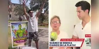 Madre del actor Santiago Suárez se conmueve por emprendimiento de marcianos de su hijo: "Me emociona verlo así" Madre del actor Santiago Suárez se conmueve por emprendimiento de marcianos de su hijo: "Me emociona verlo así"