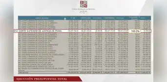 Corte de Piura ejecutó por primera vez el 100% de presupuesto anual Corte de Piura ejecutó por primera vez el 100% de presupuesto anual