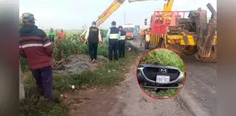 Arequipa: despiste en carretera de Camaná deja un fallecido y tres heridos