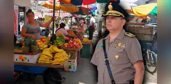 Piura: nuevo jefe de la región policial respalda pedido de alcalde para retirar ambulantes del complejo de mercados Piura: nuevo jefe de la región policial respalda pedido de alcalde para retirar ambulantes del complejo de mercados