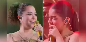 Cielo Fernández, de Corazón Serrano, sorprende en pleno concierto al abrir una cerveza con la boca