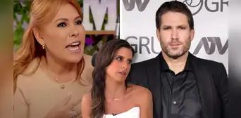 Magaly Medina encara a Paco Bazán y le aclara por qué no criticó a María Pía por trabajar con Paolo Guerrero: “No tengo un doble discurso” Magaly Medina encara a Paco Bazán y le aclara por qué no criticó a María Pía por trabajar con Paolo Guerrero: “No tengo un doble discurso”