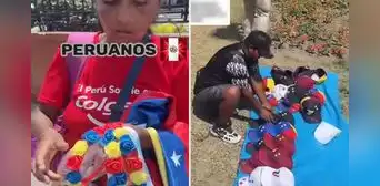 Comerciantes peruanos aprovecharon celebración de venezolanos por captura de Maduro y son elogiados en redes: "Emprendedores por naturaleza"