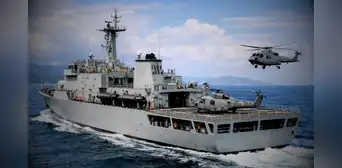 La potencia global que donó un megabuque de guerra a este país de América Latina para combatir el crimen organizado