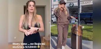 Alejandra Baigorria indignada tras quedarse sin su maleta en España: "Los maleteros estaban en huelga" Alejandra Baigorria indignada tras quedarse sin su maleta en España: "Los maleteros estaban en huelga"