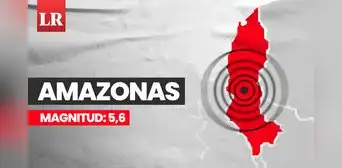 Temblor en Amazonas: sismo de magnitud 5,6 remeció Condorcanqui, según IGP