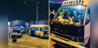 Asesinan a conductor de una combi en Comas: policía de civil abatió al sicario tras una persecución Asesinan a conductor de una combi en Comas: policía de civil abatió al sicario tras una persecución