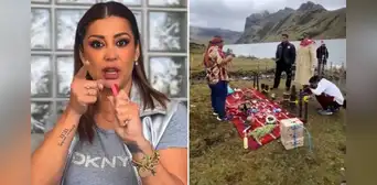Karla Tarazona niega haber hecho un 'amarre' tras ser vista en ritual con Christian Domínguez: “Si no hay amor, no hay nada” Karla Tarazona niega haber hecho un 'amarre' tras ser vista en ritual con Christian Domínguez: “Si no hay amor, no hay nada”