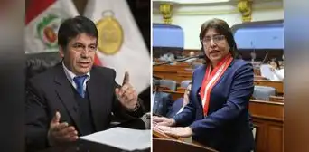 Delia Espinoza a Tomás Gálvez: "¿O sea él se considera una escopeta? Esas no son palabras de un alto magistrado" Delia Espinoza a Tomás Gálvez: "¿O sea él se considera una escopeta? Esas no son palabras de un alto magistrado"