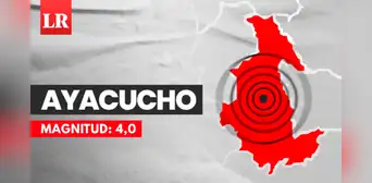 Temblor en Ayacucho: sismo de magnitud 4,0 se sintió en Sancos, según IGP