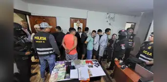 Capturan a 11 integrantes de una banda que exigía S/ 4.000 diarios cerca de parque recreativo en Comas
