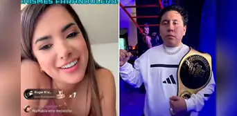 Suheyn Cipriani presume su beso con el streamer Macarius y se dedican tiernas palabras: “Mi bebé”