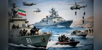 Las 2 superpotencias más poderosas del mundo se unen a Irán para realizar maniobras conjuntas y desafiar el control marítimo de Estados Unidos Las 2 superpotencias más poderosas del mundo se unen a Irán para realizar maniobras conjuntas y desafiar el control marítimo de Estados Unidos