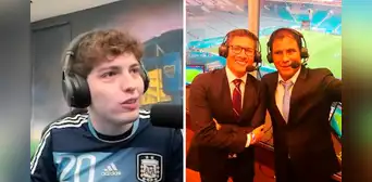 Erick Osores agradece a Davoo Xeneizer por reconocer la narración de Toño Vargas en el partido por la Supercopa de España: “El uno de América”