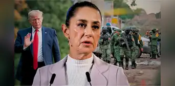 Sheinbaum dice que tuvo una "buena conversación" con Trump tras amenazas de atacar a cárteles narcotraficantes Sheinbaum dice que tuvo una "buena conversación" con Trump tras amenazas de atacar a cárteles narcotraficantes