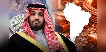Arabia Saudita desafía a EE.UU. y China con una millonaria inversión en un país de América Latina y así dominar el mercado del cobre y litio