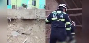 Maestro de obra muere aplastado tras derrumbe de muro de contención en Villa María del Triunfo Maestro de obra muere aplastado tras derrumbe de muro de contención en Villa María del Triunfo