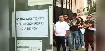 Reclaman por largas colas y demoras para tramitar permiso de lunas polarizadas en La Victoria: "Es la tercera vez que vengo"