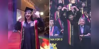 Egresada de San Marcos celebra su graduación bailando k-pop y se vuelve viral: "Decidió ser feliz" Egresada de San Marcos celebra su graduación bailando k-pop y se vuelve viral: "Decidió ser feliz"