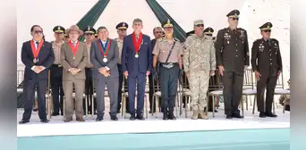 Presidente de la Corte Superior de Justicia de Moquegua participó en ceremonia de reconocimiento al nuevo jefe de la Región Policial
