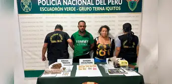 Iquitos: capturan a dos ciudadanos vinculados a presunta venta de drogas en la vía pública