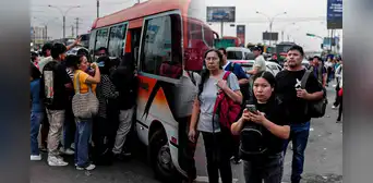 Paro de transportistas hoy EN VIVO: paradero Acho, en el Rimac, sin presencia de buses