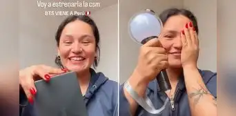 Fan peruana estalla de la emoción tras conocer que usará por primera vez costoso artículo de BTS: "La tengo años" Fan peruana estalla de la emoción tras conocer que usará por primera vez costoso artículo de BTS: "La tengo años"
