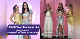 Maju Mantilla regresa a la televisión y conducirá magazine junto a Ethel Pozo tras ser presentada por Gisela Valcárcel