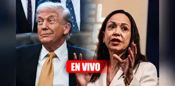 Trump y Machado HOY, EN VIVO: reunión clave para el futuro de Venezuela tras la captura de Nicolas Maduro