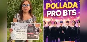 Fan peruana de BTS es viral tras organizar pollada para ir al concierto en Lima: "He decidido trabajar duro" Fan peruana de BTS es viral tras organizar pollada para ir al concierto en Lima: "He decidido trabajar duro"