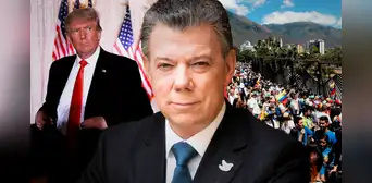 Expresidente Juan Manuel Santos revela que Donald Trump propuso invadir Venezuela en 2017: "Nos quedamos sorprendidos"