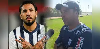 Pablo Guede minimiza el fuerte reclamo que le hizo a Sergio Peña en Alianza Lima contra Unión Santa Fe: "He dicho cosas peores" Pablo Guede minimiza el fuerte reclamo que le hizo a Sergio Peña en Alianza Lima contra Unión Santa Fe: "He dicho cosas peores"