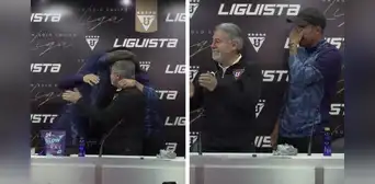 Compañeros de Lisandro Alzugaray interrumpen conferencia para despedirlo entre lágrimas tras fichar por Universitario: "'Licha' no se va" Compañeros de Lisandro Alzugaray interrumpen conferencia para despedirlo entre lágrimas tras fichar por Universitario: "'Licha' no se va"