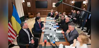 Negociadores de Estados Unidos y Ucrania intentan sellar el plan de paz durante nueva reunión en Miami Negociadores de Estados Unidos y Ucrania intentan sellar el plan de paz durante nueva reunión en Miami