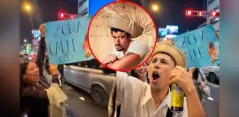 Fanáticos cantan en exteriores del Estadio Nacional durante concierto de Bad Bunny y bromean: “¿Precio de entrada ‘zona calle’?” Fanáticos cantan en exteriores del Estadio Nacional durante concierto de Bad Bunny y bromean: “¿Precio de entrada ‘zona calle’?”