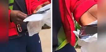 Taxista devuelve un celular que cliente dejó en su auto, pero le reclama por entregárselo con la pantalla rota: “No estaba así”