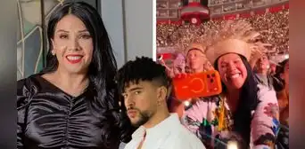Tula Rodríguez y su hija protagonizan emotivo momento al hacer trend en pleno concierto de Bad Bunny: “Te amo”