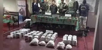 Loreto: Cae narco con 160 kilos de cocaína, seis fusiles, una pistola y municiones