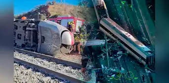 Así fue el descarrilamiento de los trenes de alta velocidad en España que acabó con la vida de 40 personas