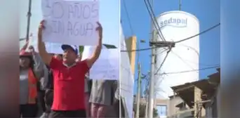 Vecinos denuncian falta de agua por obra inconclusa de Sedapal en Chorrillos: "Más de 30 años esperando" Vecinos denuncian falta de agua por obra inconclusa de Sedapal en Chorrillos: "Más de 30 años esperando"