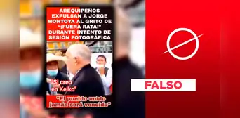 Ciudadanos sí mostraron su rechazo a Jorge Montoya, pero el video viral no es actual: ocurrió en 2021 Ciudadanos sí mostraron su rechazo a Jorge Montoya, pero el video viral no es actual: ocurrió en 2021