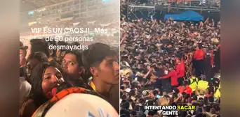 Caos en el concierto de Bad Bunny en Lima: colapsa zona VIP y decenas sufren síntomas de asfixia