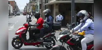 MTC prohíbe circular a dos personas en moto: ¿cómo se fiscalizará a ocupantes en las calles?